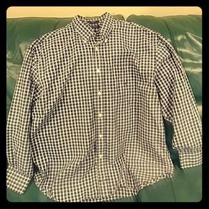 FLAWLESS XL Nautica Plaid ButtonUp